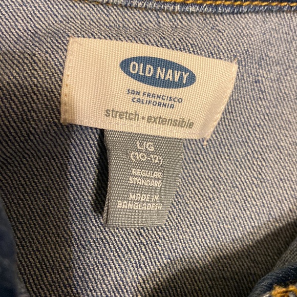 COPY - Old Navy Girls Jean Jacket Size Lg 10-12 - Picture 2 of 3